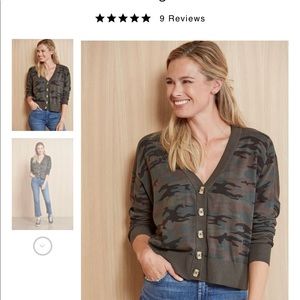 Sanctuary Lets hang cropped cardigan sweater